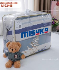 Chăn đông Nhật Bản Misuko Tencel Green MIG2408