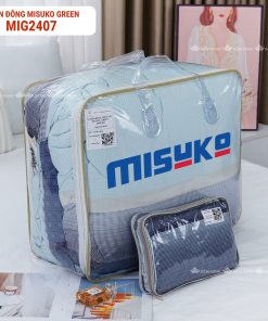 Chăn đông Nhật Bản Misuko Tencel Green MIG2407