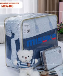 Chăn đông Nhật Bản Misuko Tencel Green MIG2403