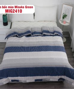 Bộ chăn ga gối Nhật Bản Misuko Tencel Green MIG2410